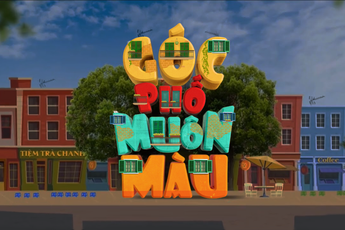 Sitcom “Góc Phố Muôn Màu” trên kênh VTV3 lúc 21h30 từ Thứ 2 tới Thứ 6 hàng tuần